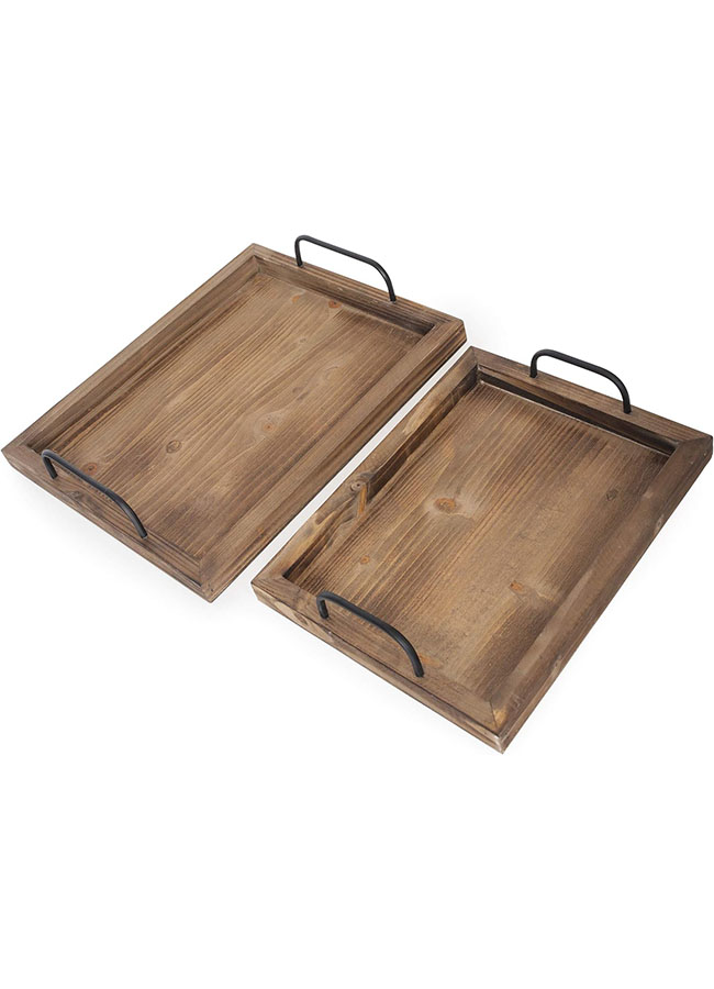 Besti Rustic Vintage Food Serving Trays