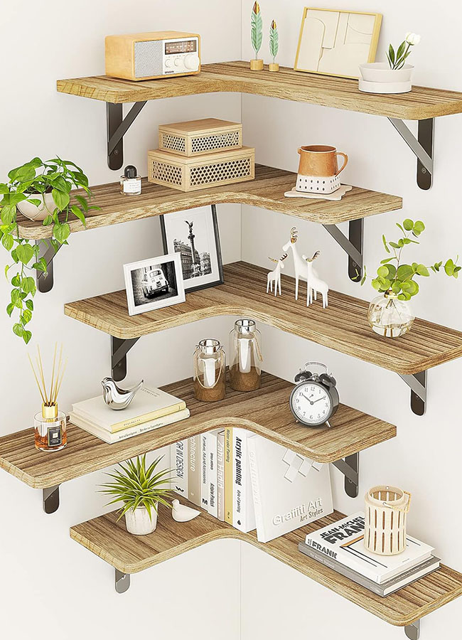 Fixwal Corner Floating Shelves