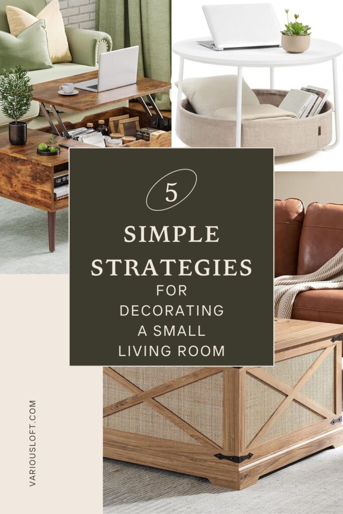 Decorating a Small Living Room - Pinterest.com