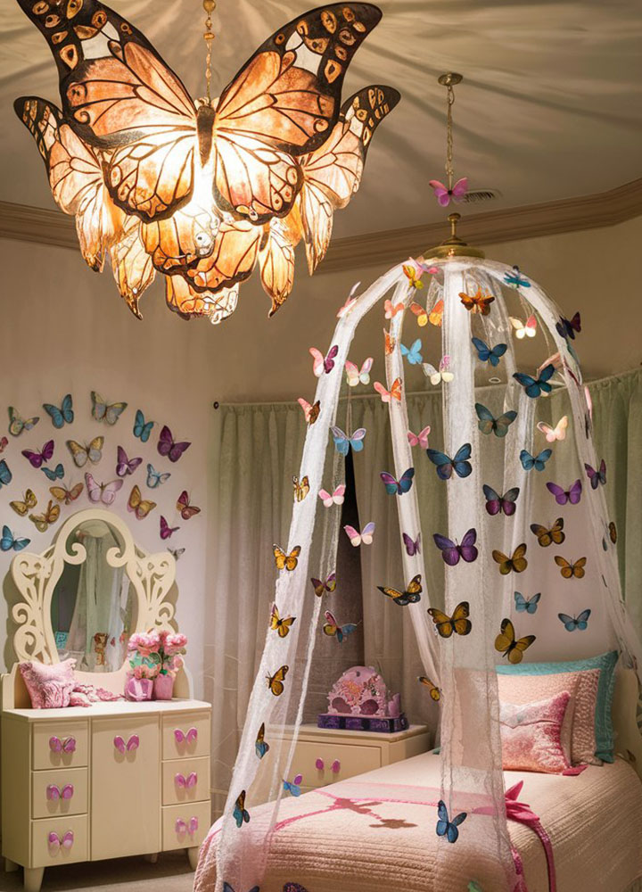 Butterfly-Themed Rooms for Kids