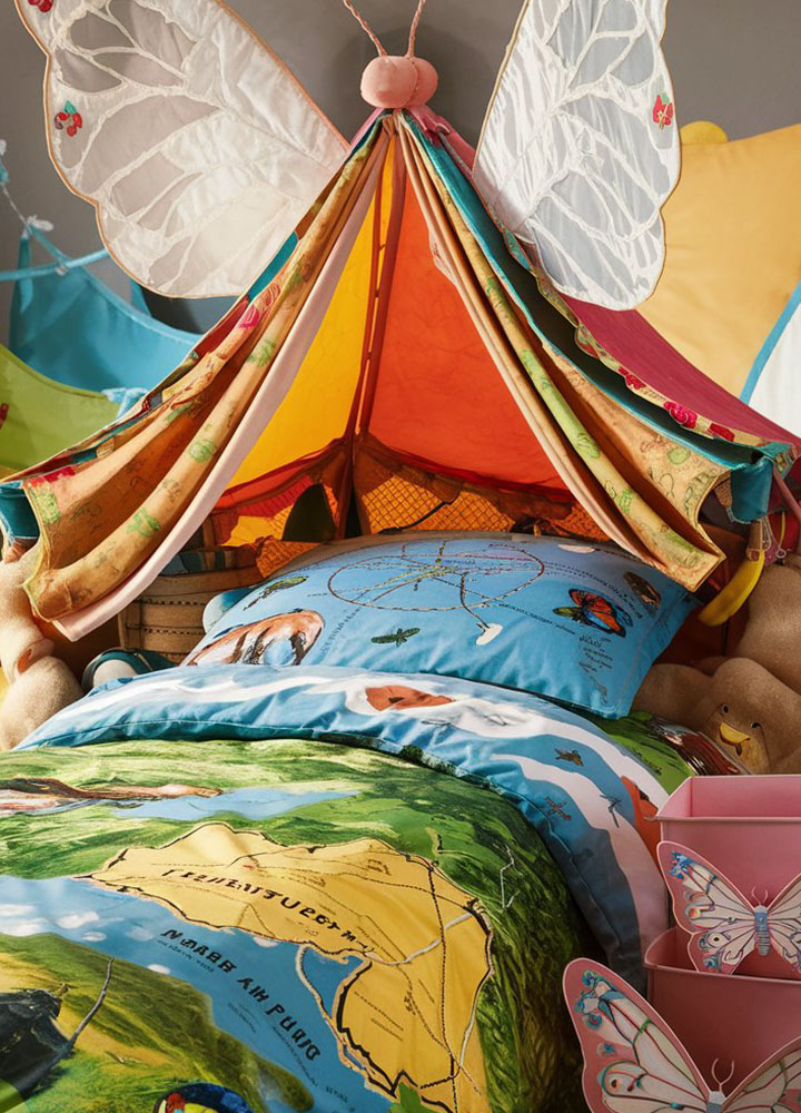 Butterfly-Themed Rooms for Kids