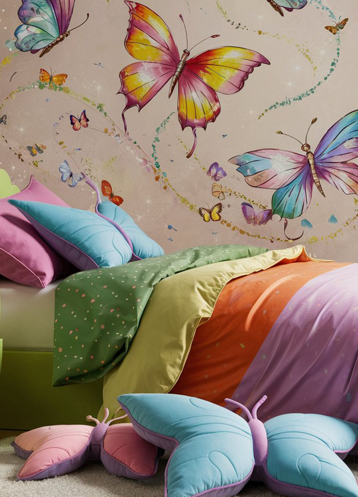 Butterfly-Themed Rooms for Kids