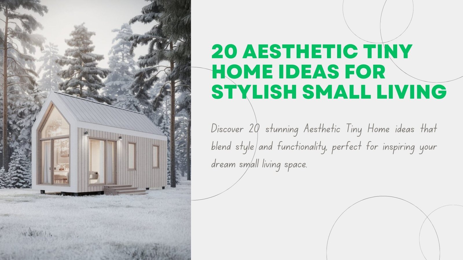 20 Aesthetic Tiny Home Ideas for Stylish Small Living - Various Loft