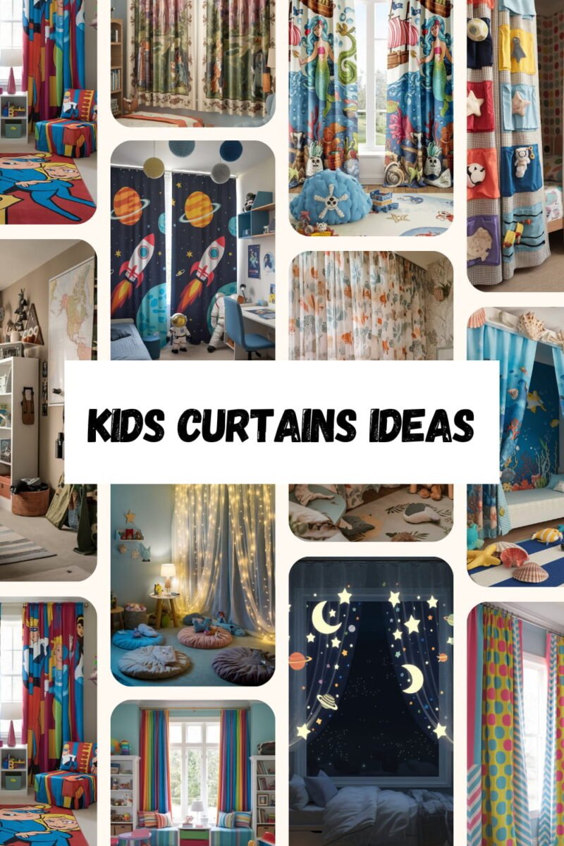 Top Kids Curtains Ideas to Transform Your Child’s Room - Various Loft