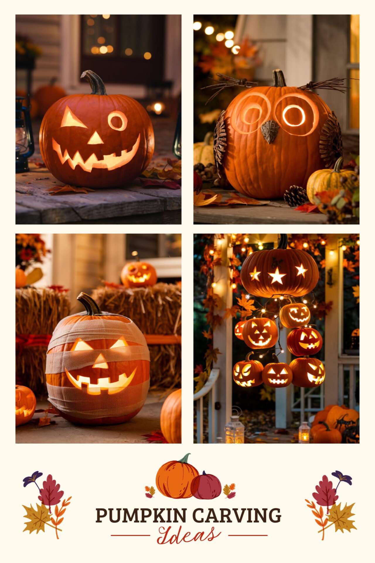 Easy and Creative Pumpkin Carving Ideas for 2024 - Various Loft