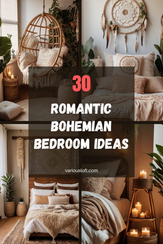 Romantic Bohemian Bedroom