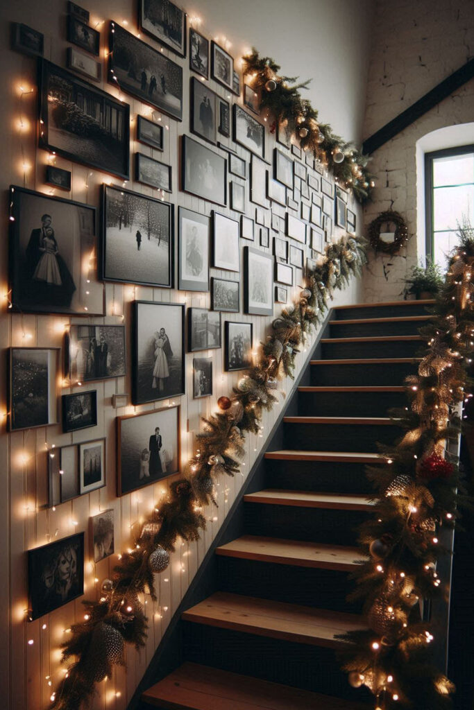 Black and White Christmas Decor