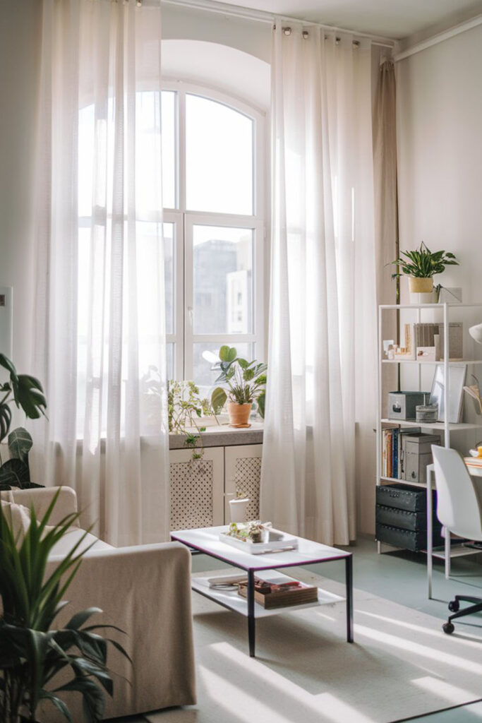 Decorating a studio apartment