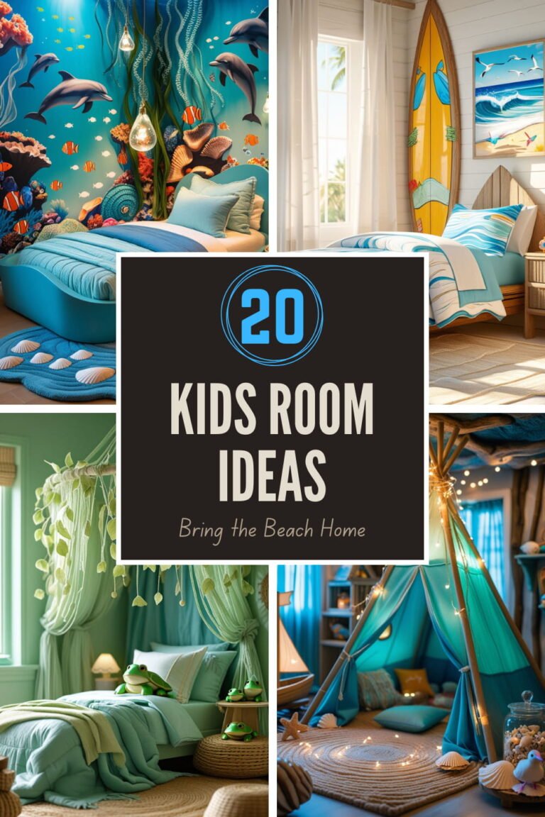 Amazing Kids Room Ideas to Bring the Beach Home - Various Loft