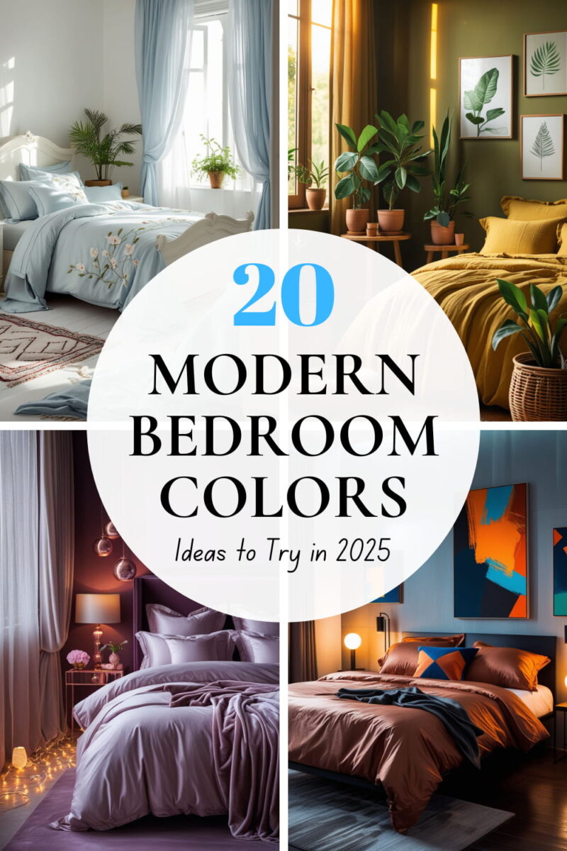 Modern Bedroom Colours 2025 Uk