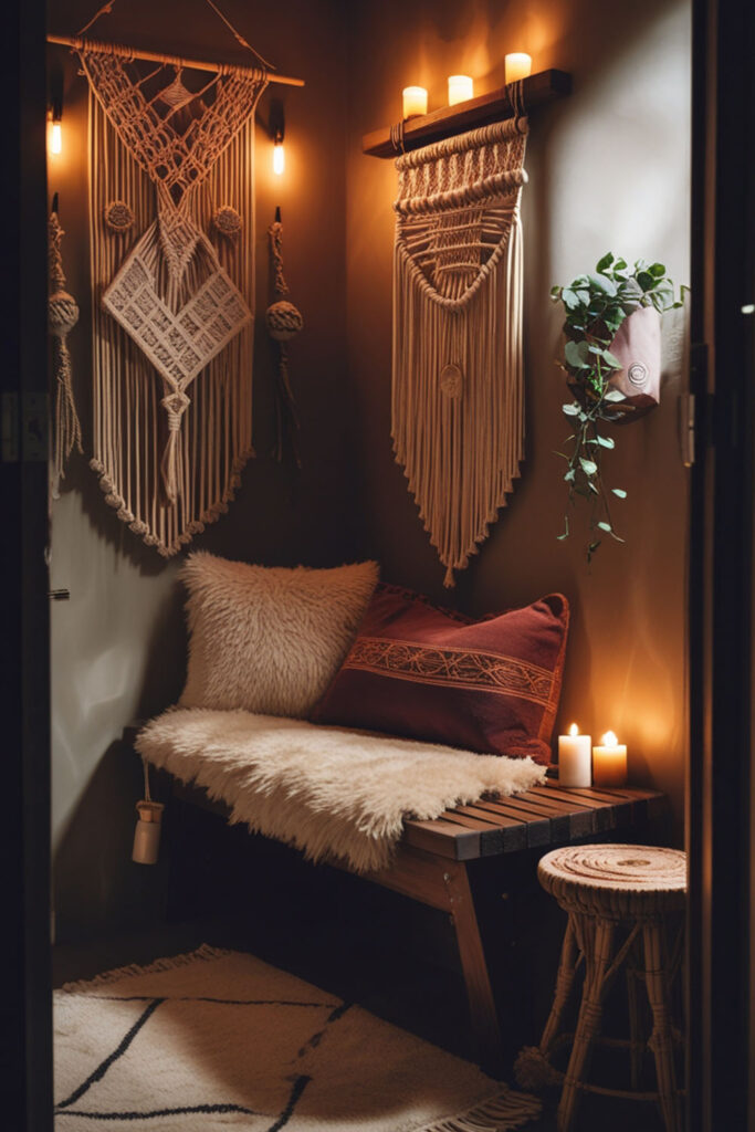 bohemian bathroom