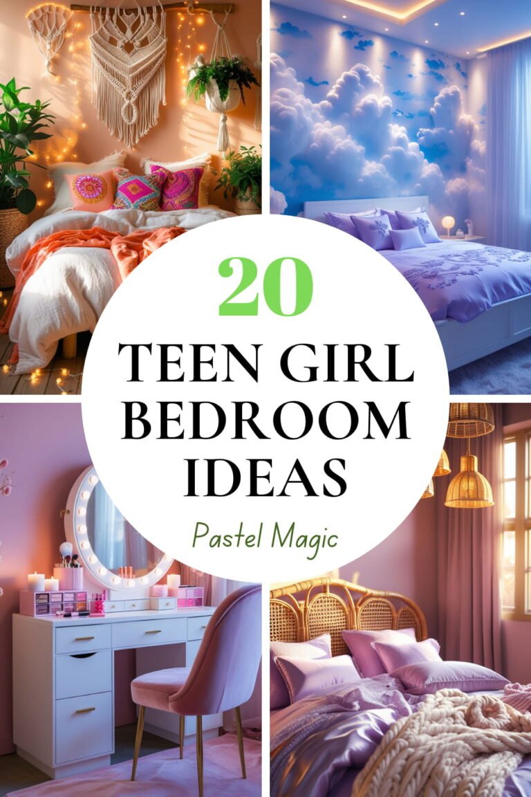 Modern Teen Girl Bedroom Ideas With Pastel Magic - Various Loft