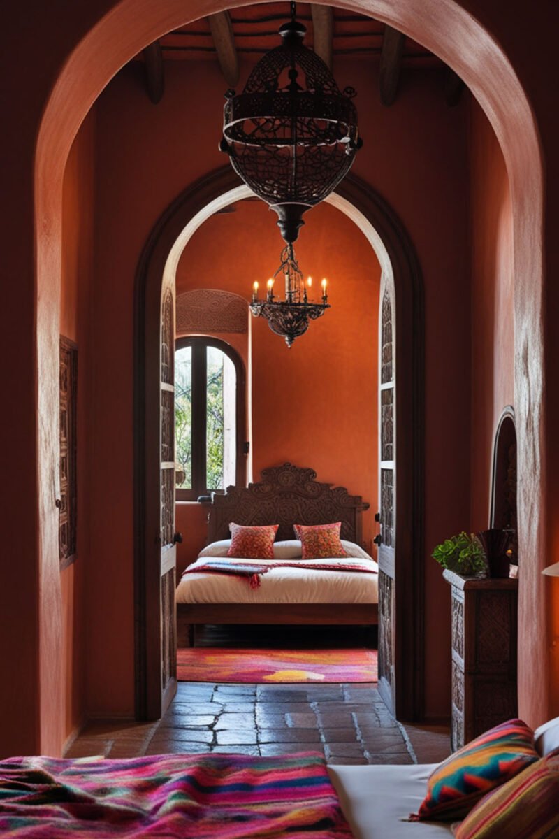 20 Simple Mexican Bedroom Ideas for a Cozy Retreat - Various Loft