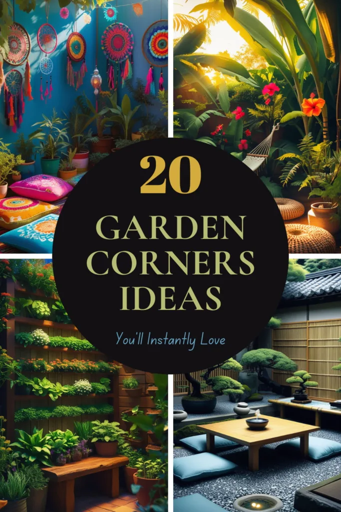 garden corners ideas