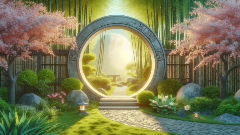 moon gate entrances
