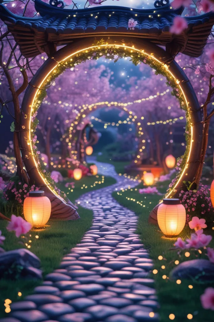 moon gate entrances