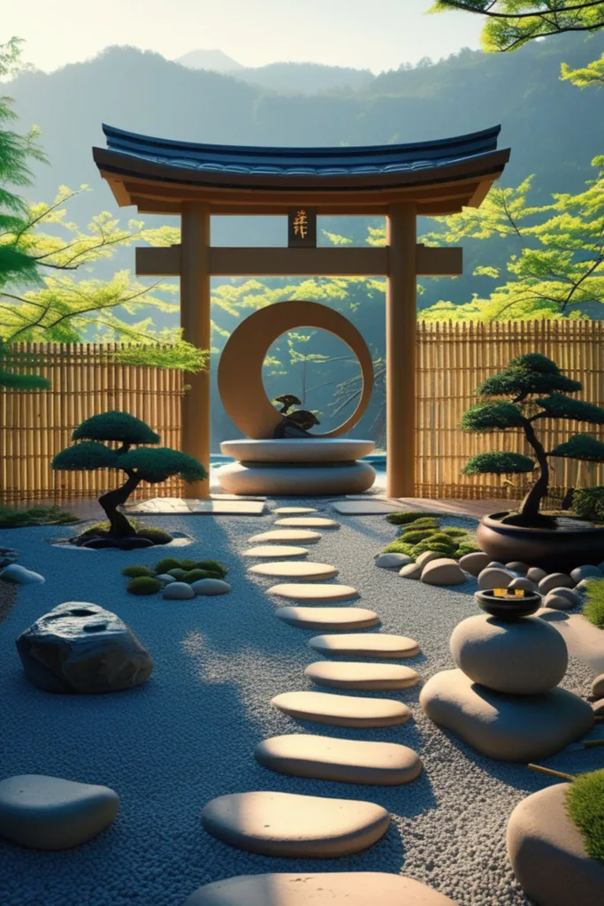 moon gate entrances