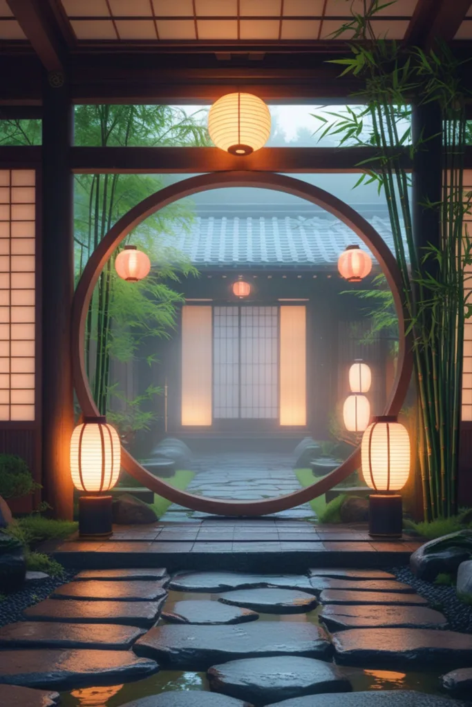 moon gate entrances