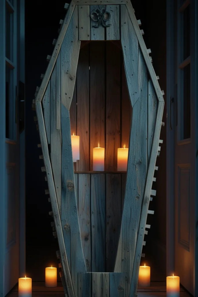 outdoor Halloween decor