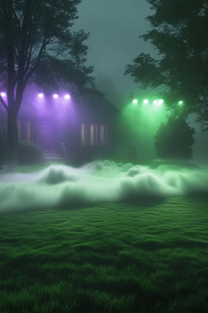 outdoor Halloween decor