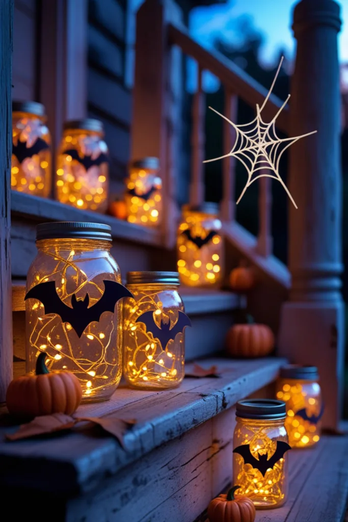 outdoor Halloween decor