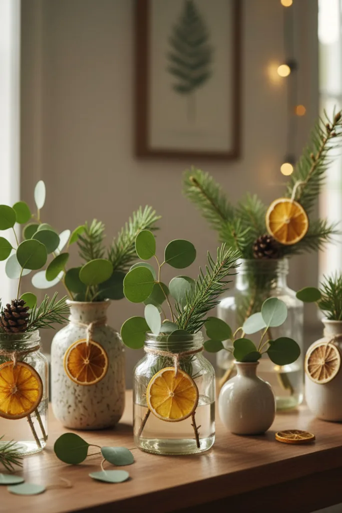 small living room for Christmas
