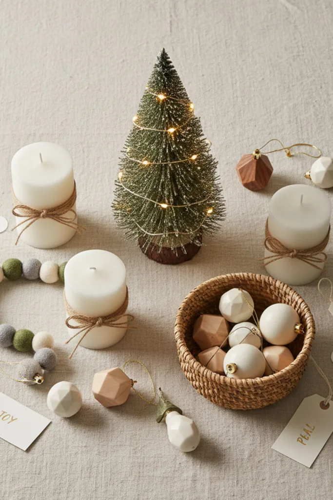small living room for Christmas