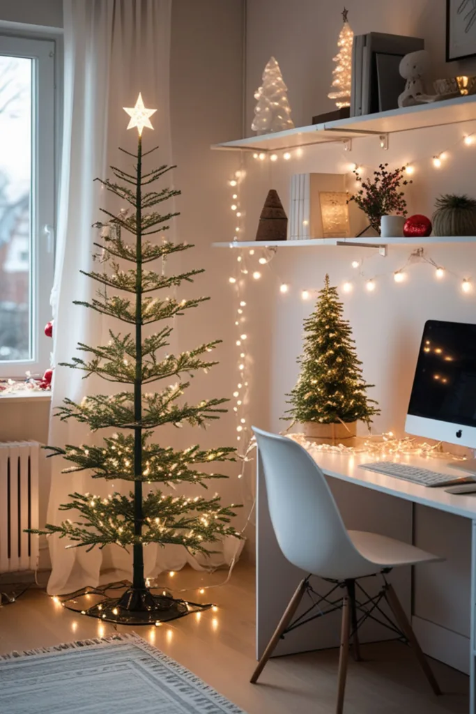small living room for Christmas
