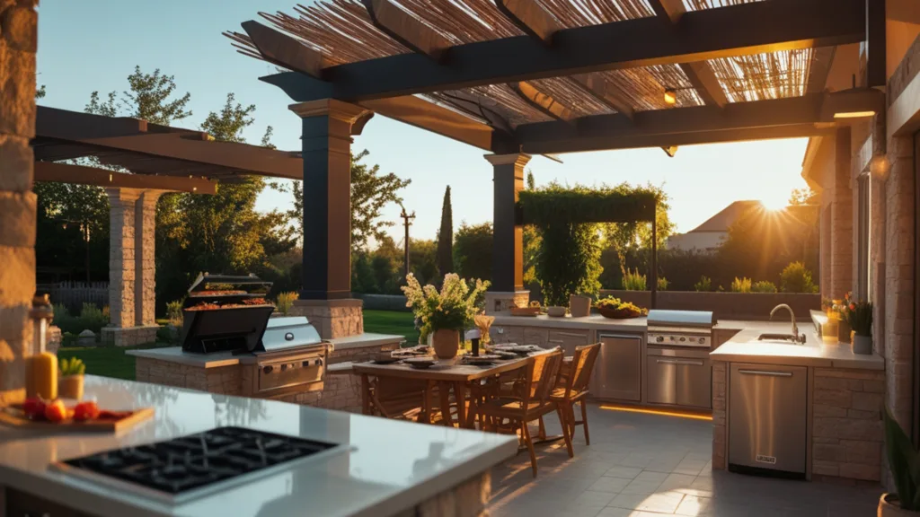 luxury outdoor kitchen ideas