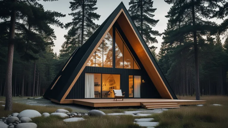 a-frame house