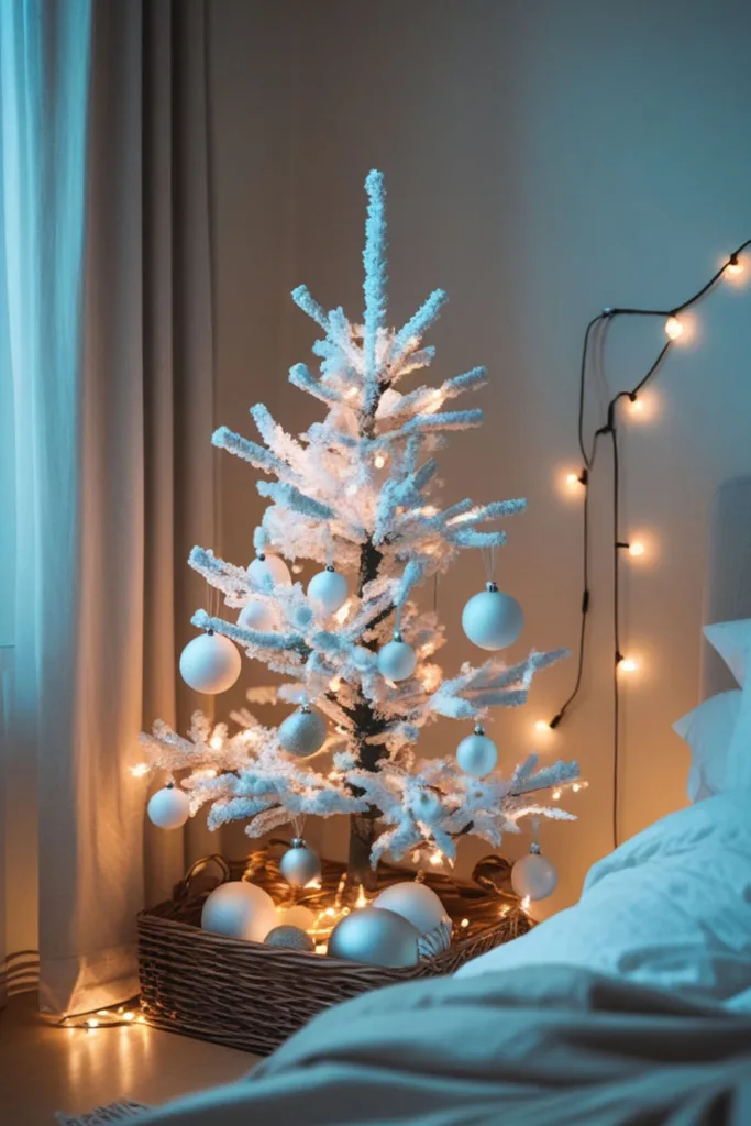 DIY Christmas bedroom