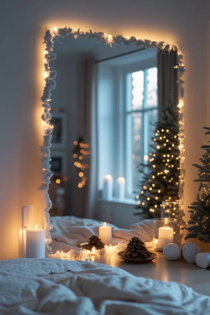 DIY Christmas bedroom