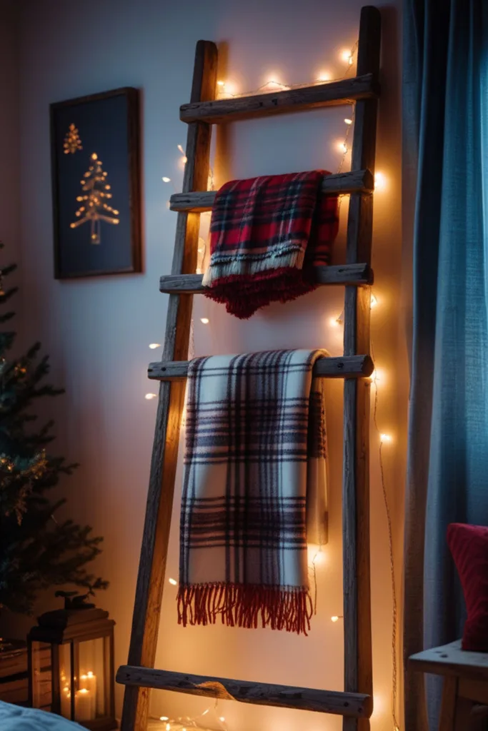 DIY Christmas bedroom