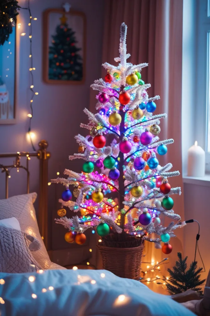 DIY Christmas bedroom