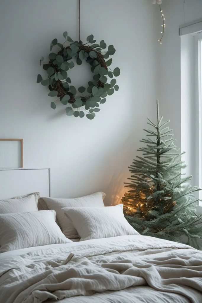DIY Christmas bedroom