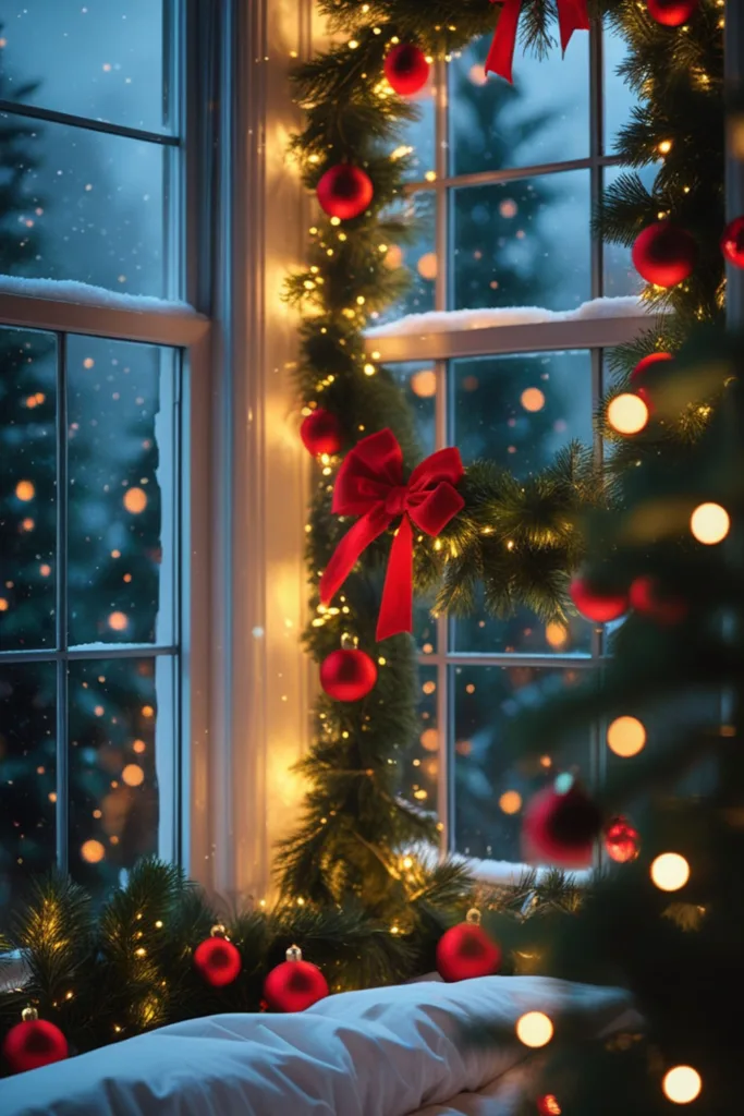 DIY Christmas bedroom