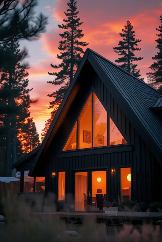a-frame house