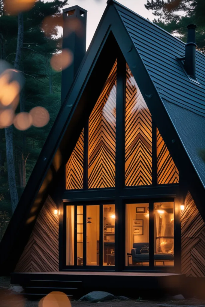 a-frame house