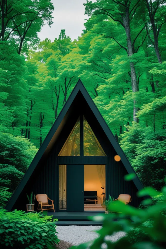 a-frame house