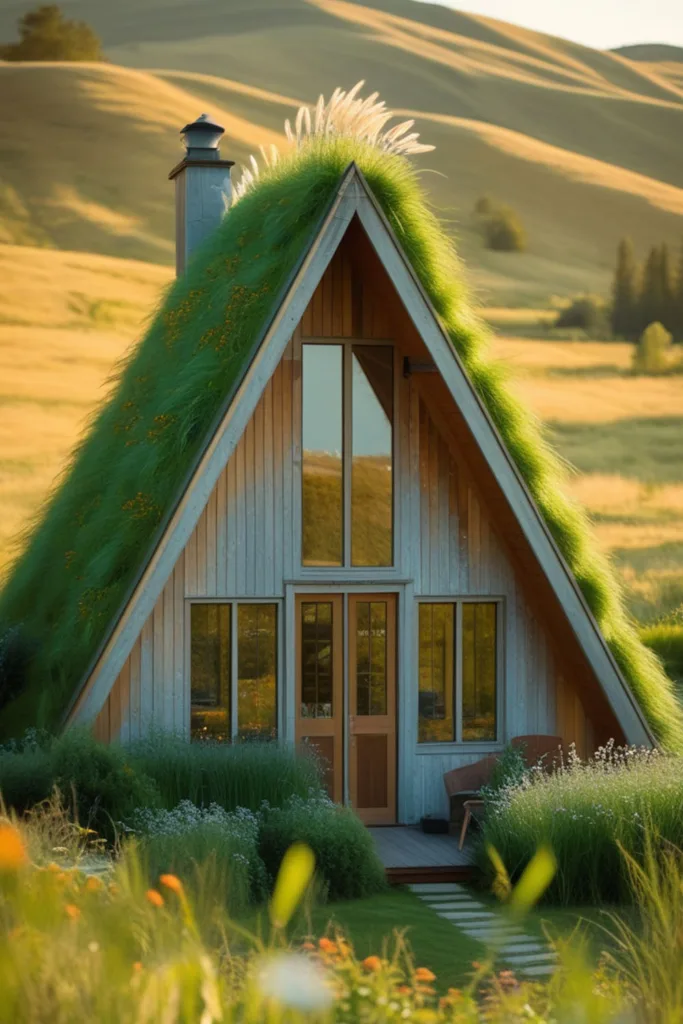a-frame house