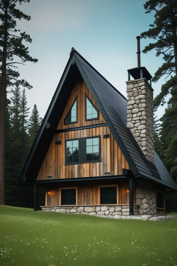 a-frame house
