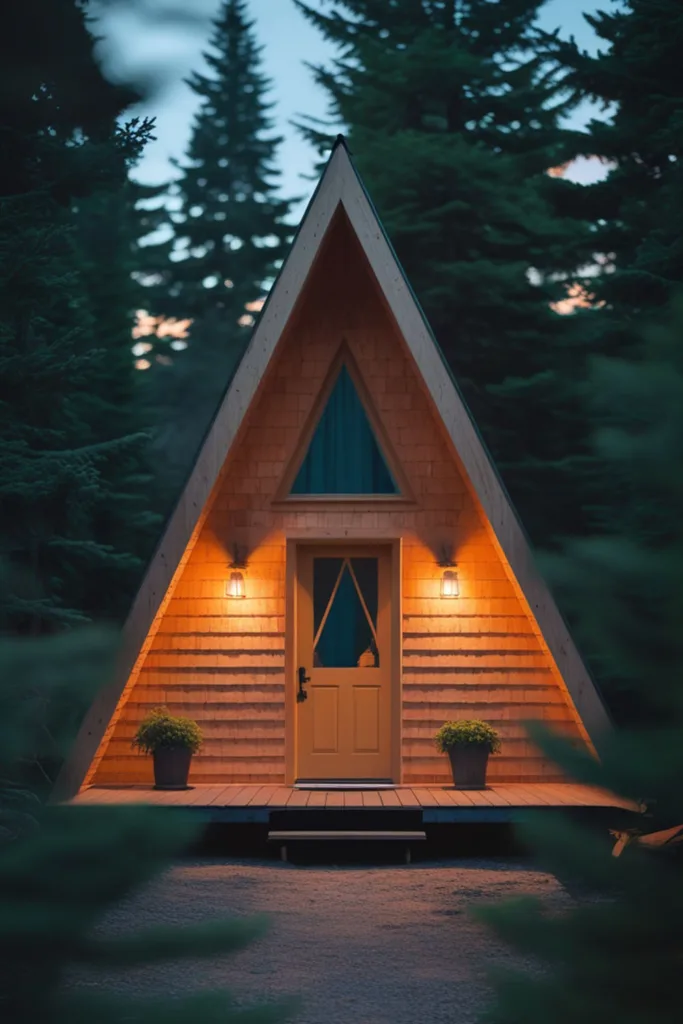 a-frame house
